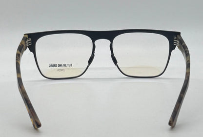 Cutler And Gross Cgop1366-03-Matte Black|Tortoise-56Mm-Handmade In Italy-Full Kit