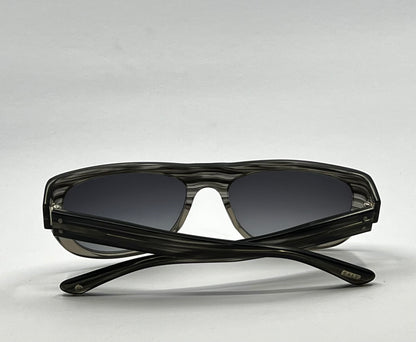 Salt. Polarized Sunglasses- Striated Grey Acetate-Japan-Unworn|Deadstock
