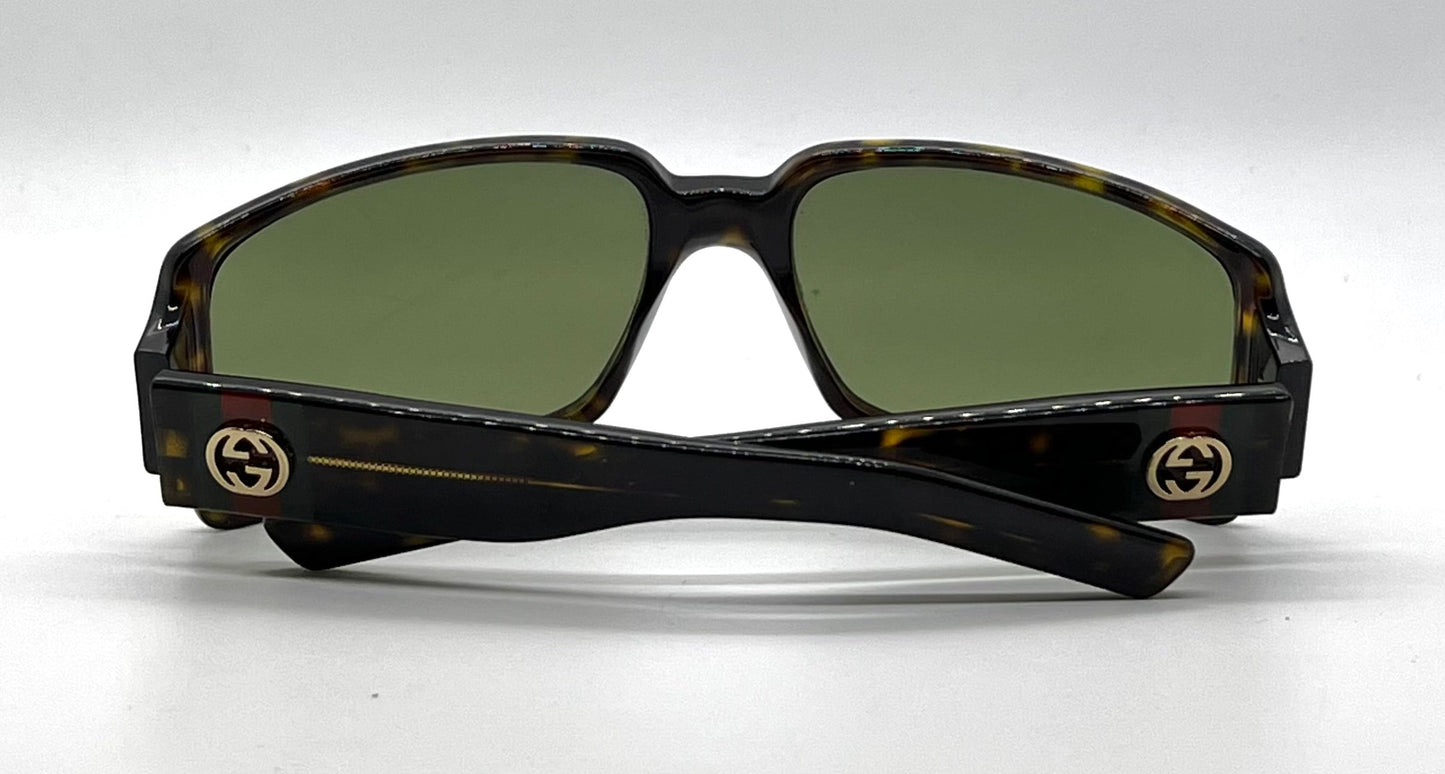 Gucci GG2563/S Havana Tortoise-Vintage Sunglasses Italy Original 60-17