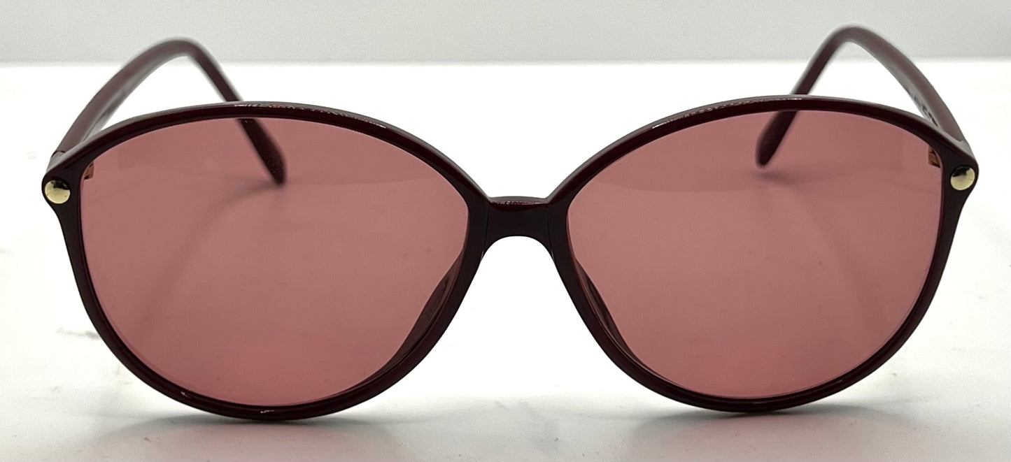 Silhouette Vintage Sunglasses W|New Solid Rose Custom Lenses-Unworn|Nos-Austria