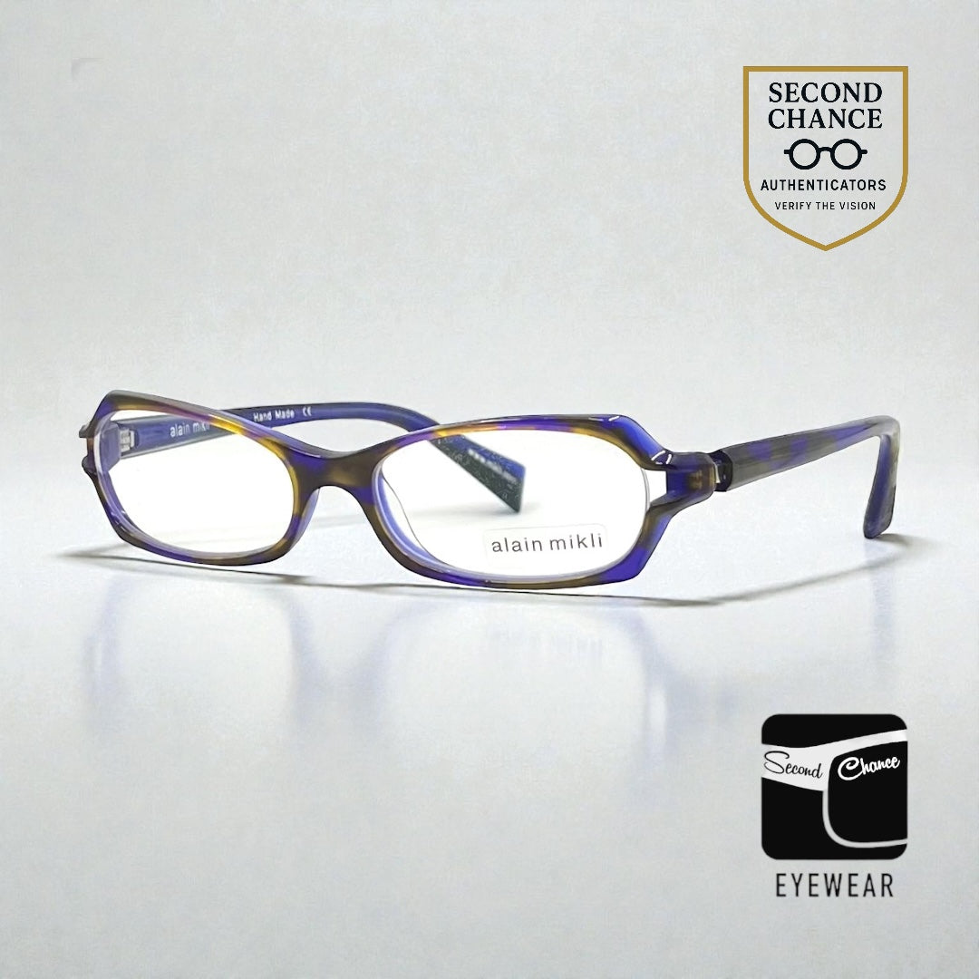 Alain Mikli A0604-11 Blue Optical Frame-Vintage-Unworn-48mm