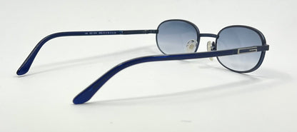 Gucci GG1374 6XG Blue Oval Y2K Sunglasses-New Gradient Custom Lenses-UNWORN