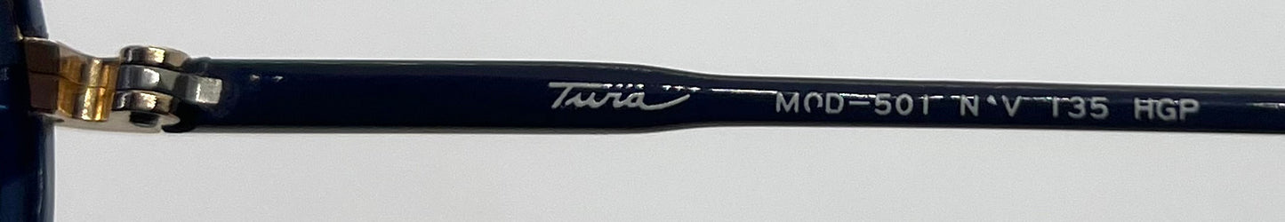 Tura MFG-541 Vintage Sunglasses-New Gradient Custom Lens-Unworn/Japan