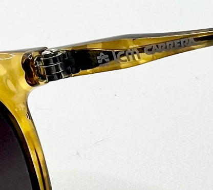 Carrera 5332 12 Vintage Sunglasses-Amber Aviator w| New Custom Gradient Lenses
