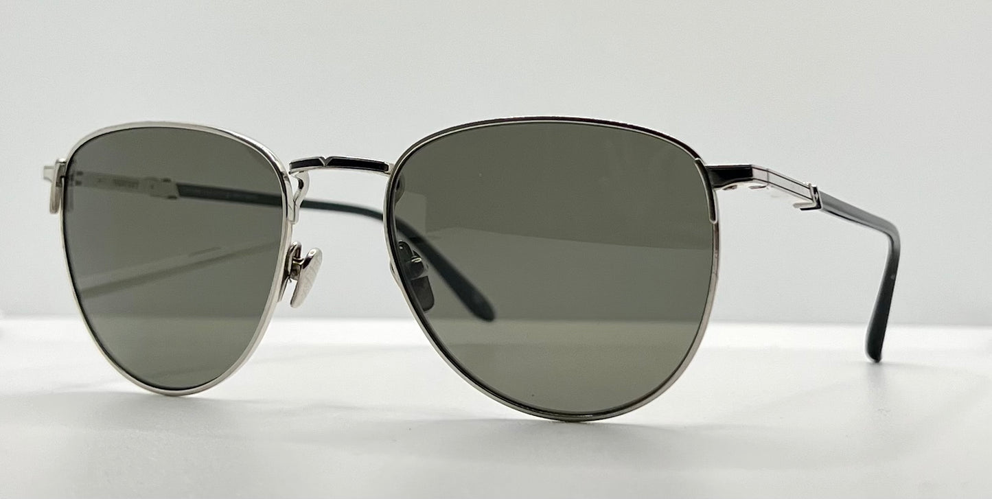 Leisure Society “Voysey” by Shane Baum-Silver-Custom Polarized Japanese Lenses-New|Unworn