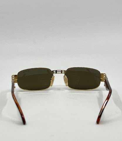 Free Land Visibilia Fl 613 023 Gold Lattice Italy Sunglasses Vintage|Deadstock Unworn