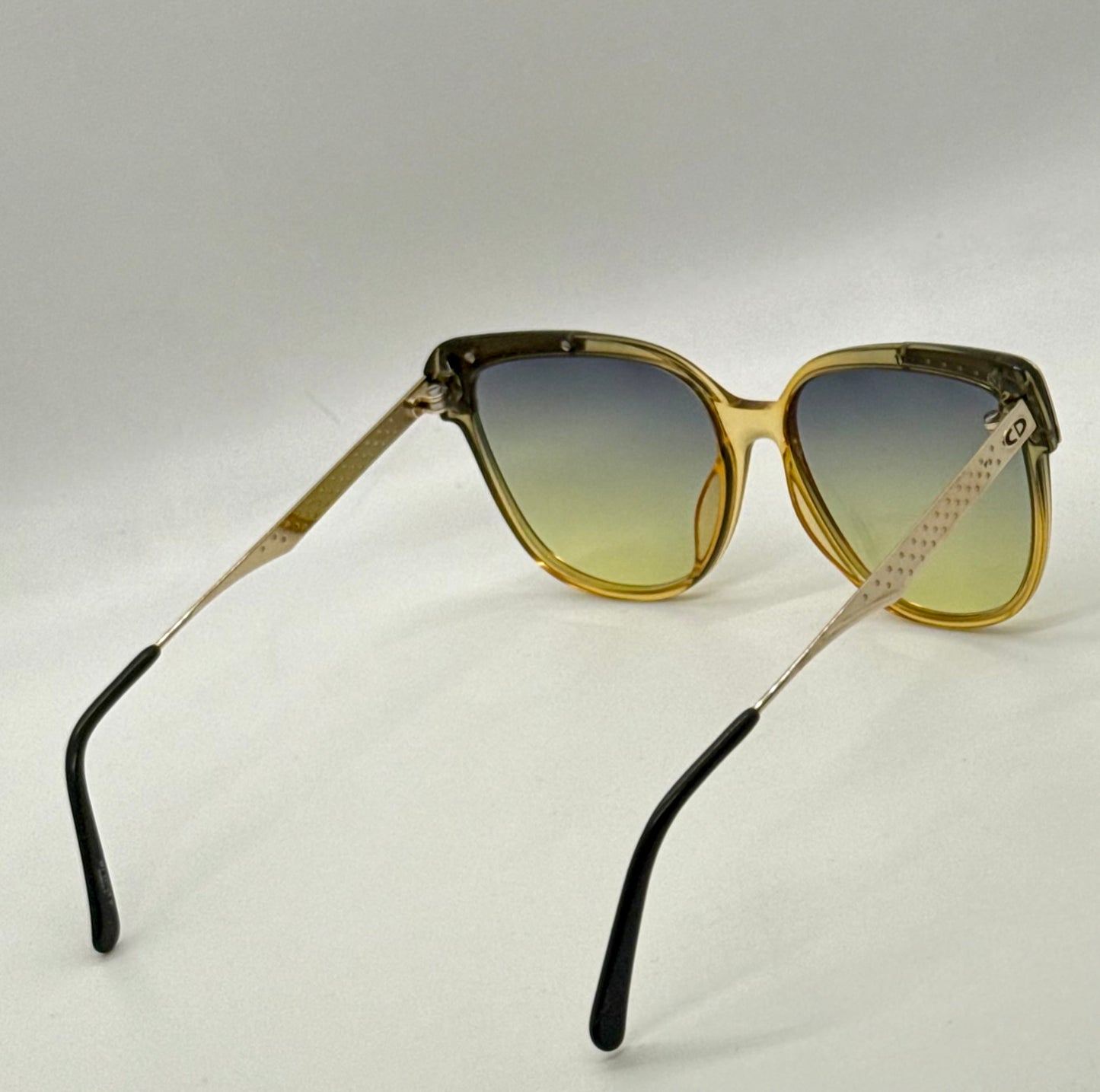 Christian Dior 2375 50 Vintage Optyl Sunglasses w/New Gradient Tinted Custom Lenses