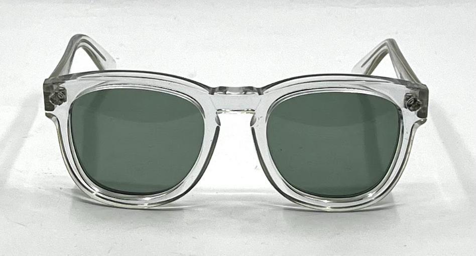 Anglo American MOD-230 Crystal Sunglasses-New Custom Lenses-Unworn