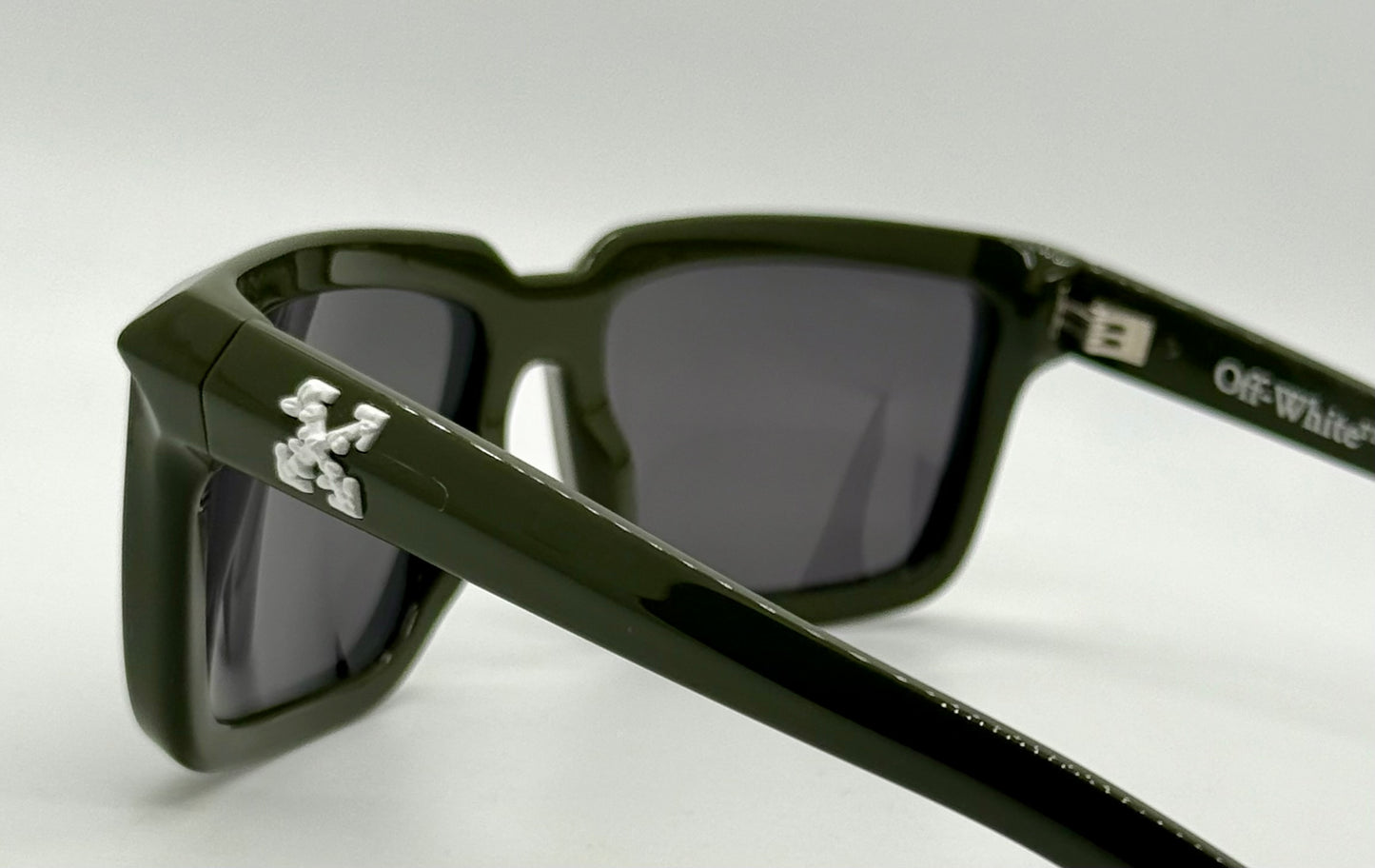 Off-White™ Oe Ri067 5707 Green Sunglasses-Rare Colorway-New|Unworn-Full Kit-59Mm