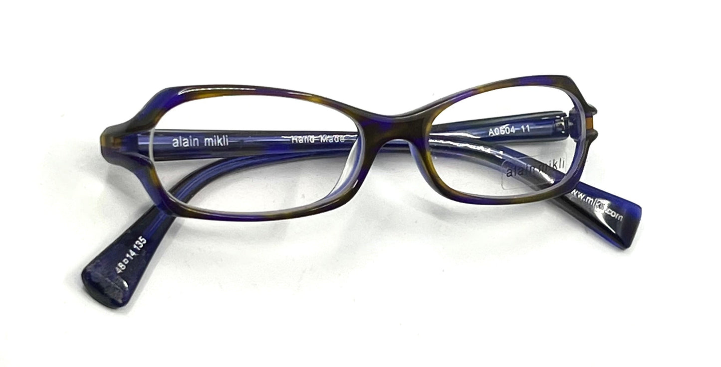 Alain Mikli A0604-11 Blue Optical Frame-Vintage-Unworn-48mm