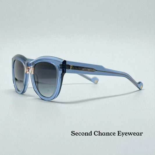 Entourage of 7 Sycamore-Ice Blue 51-24-142 Grey Gradient Sunglasses-New|Unworn