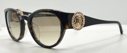 Sasura S205 c.02 Sunglasses-Rose Gold Emblem 49mm-Rare Vintage-Unworn-Italy