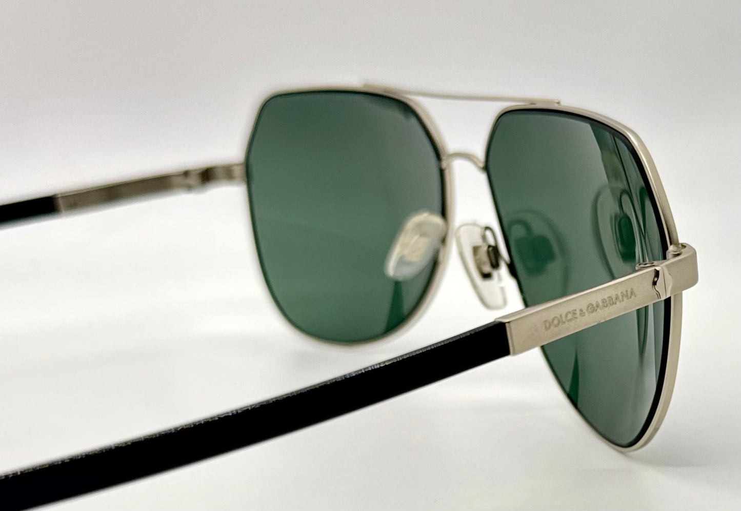 Dolce & Gabbana DG6101 Basalto 60mm-Full-Rim Aviator Sunglasses-Italy-Unworn