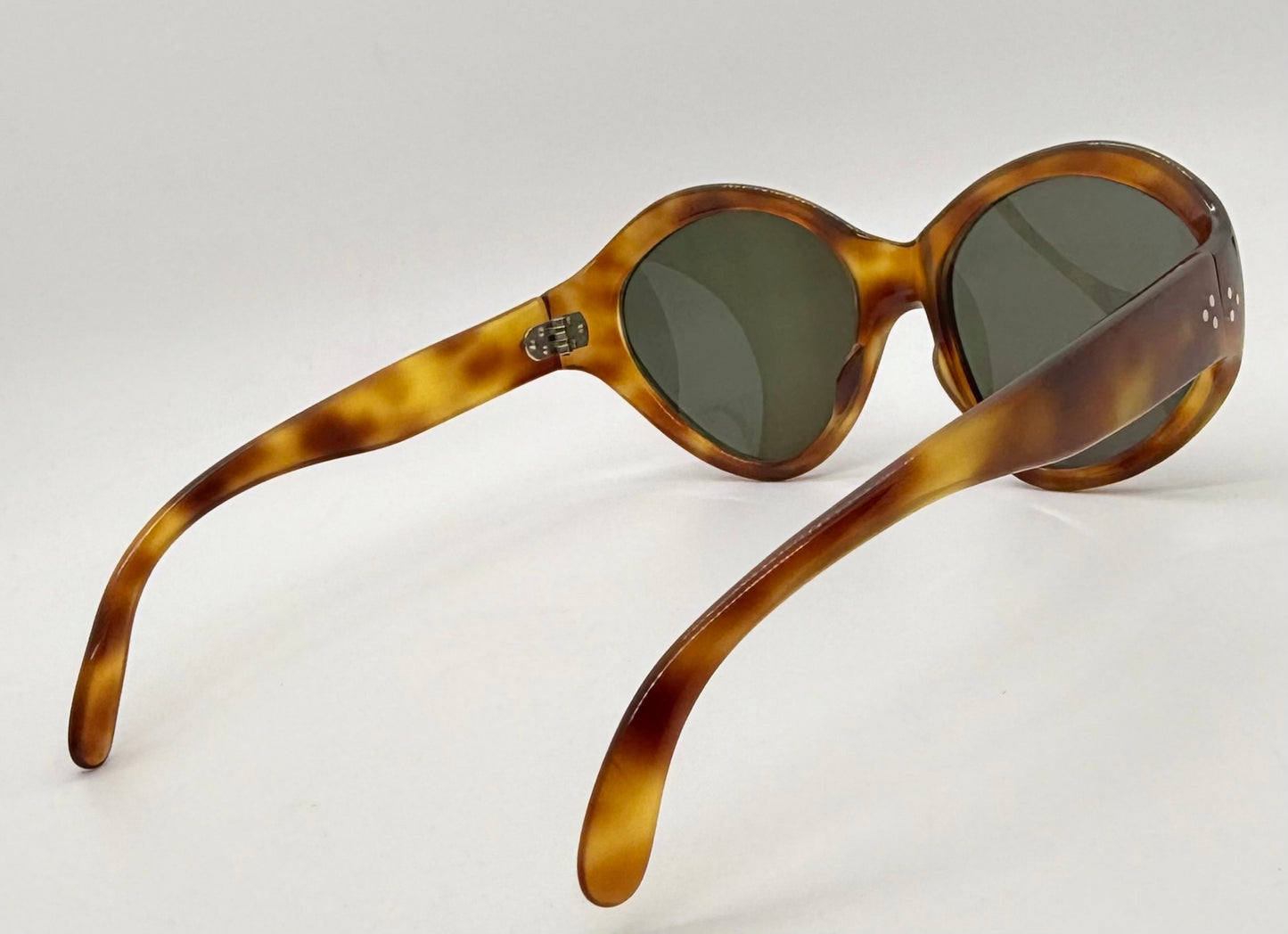 Enny Paris Vintage Mid-Centuryvfrench Sunglasses – Berko’S Custom Green Lenses