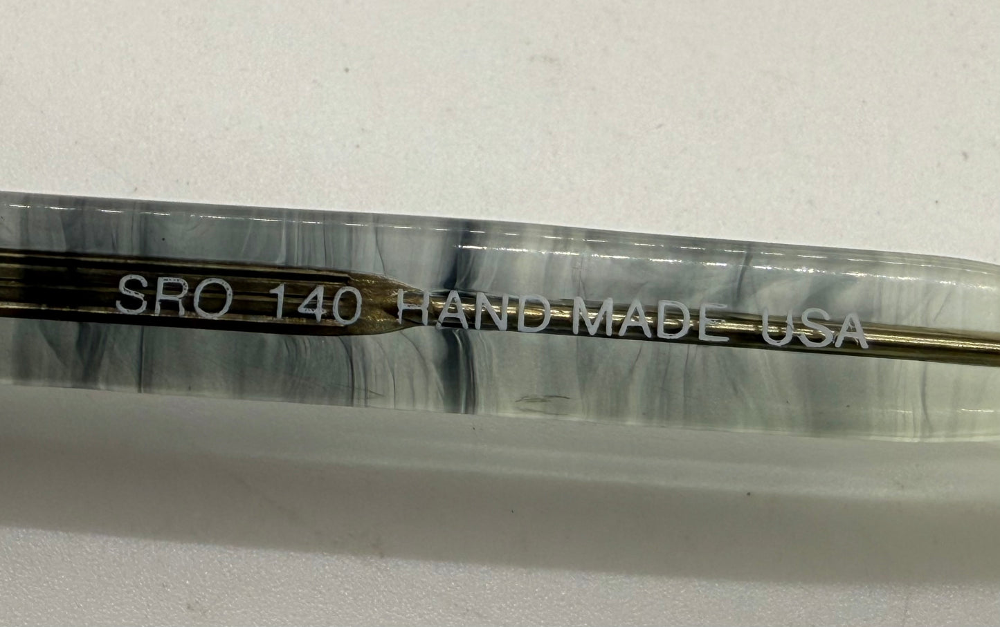 Sro 140 Handmade Usa Vintage Sunglasses W| New, Custom Gradient Aquamarine Lenses