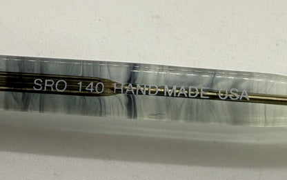 Sro 140 Handmade Usa Vintage Sunglasses W| New, Custom Gradient Aquamarine Lenses