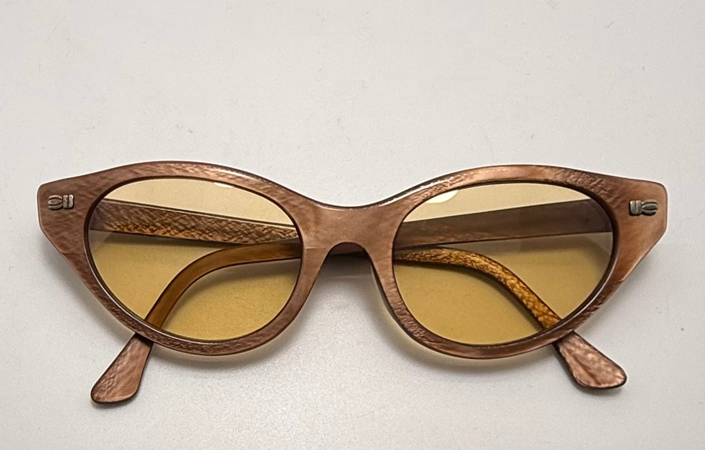 Titmus 5 1|2 - Textured Bronze With Custom Berko’S Designs Amber Honey Burnt Lenses
