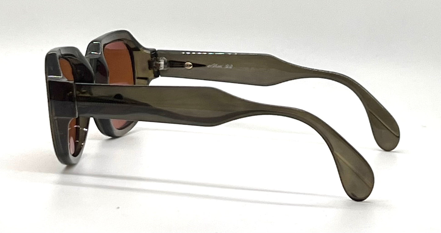 Serge Kirchhofer Mod 23-Vintage Sunglasses NOS-54mm-Austria-Original-Rare