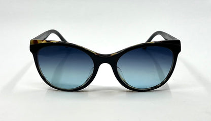 Prada Cat-Eye VINTAGE Sunglasses VPR 05W-F / New Deep Blue Custom Gradient Tinted Lenses