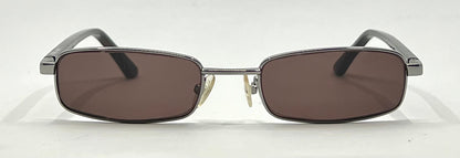 Giorgio Armani GA272-Y2K Vintage Sunglasses-New Solid Brown Custom Lenses
