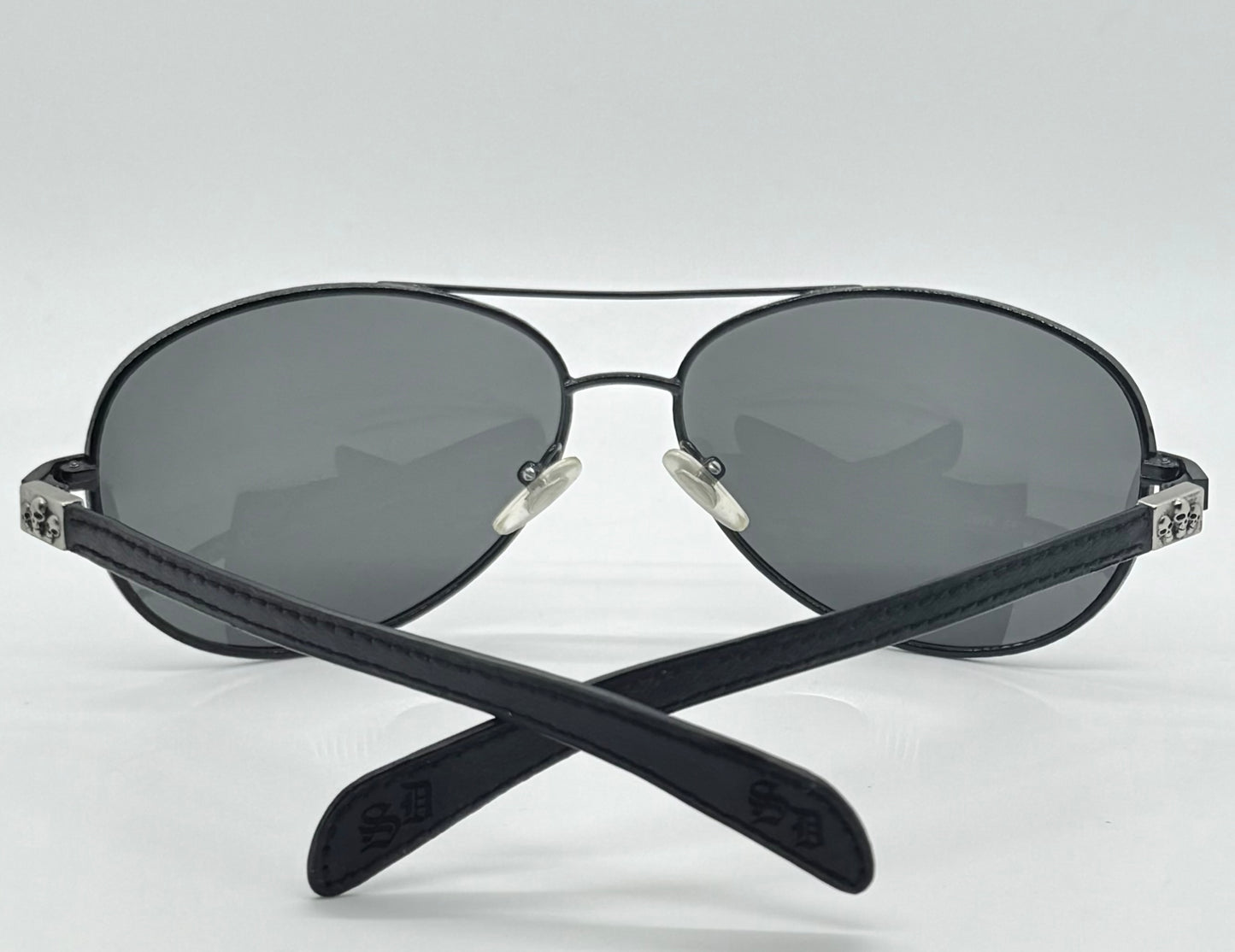 Silver Dagger Spak Vintage Aviator Sunglasses – Made In Japan – New Polarized Lenses