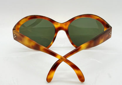 Enny Paris Vintage Mid-Centuryvfrench Sunglasses – Berko’S Custom Green Lenses