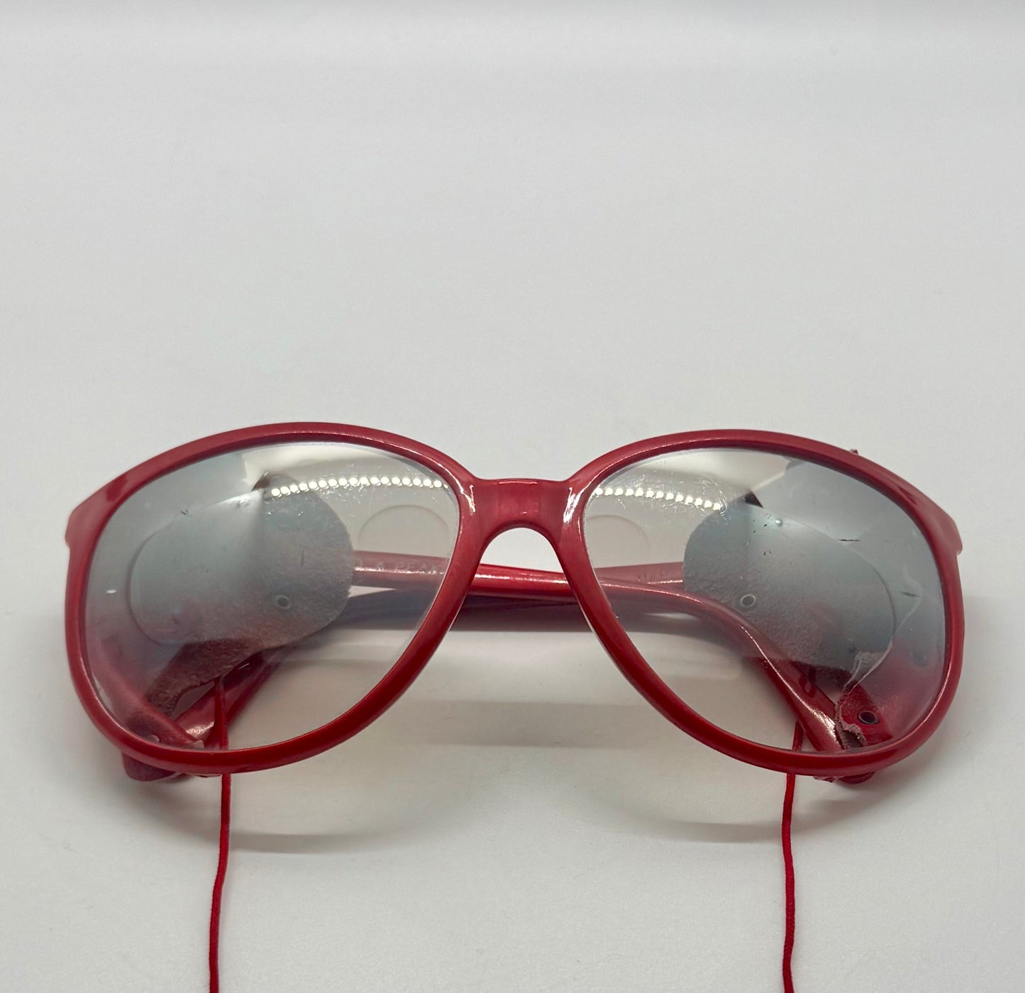 HEAD 4 PEAK Vintage Alpine Glacier Sunglasses Japan Leather Side Shields