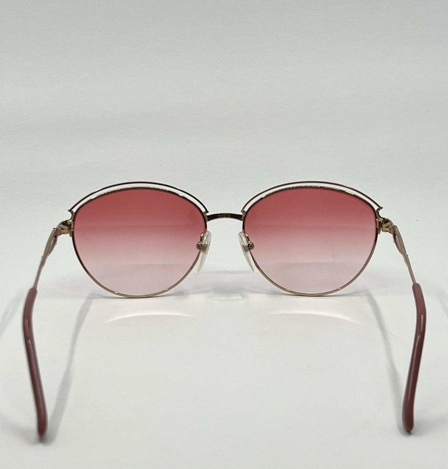 Sophia Loren Beaurivage 21 Zyloware Vintage Sunglasses W|New Pink Gradient Custom Lenses-Nos|Unworn