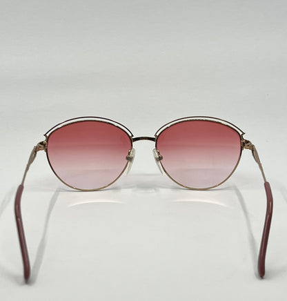 Sophia Loren Beaurivage 21 Zyloware Vintage Sunglasses W|New Pink Gradient Custom Lenses-Nos|Unworn