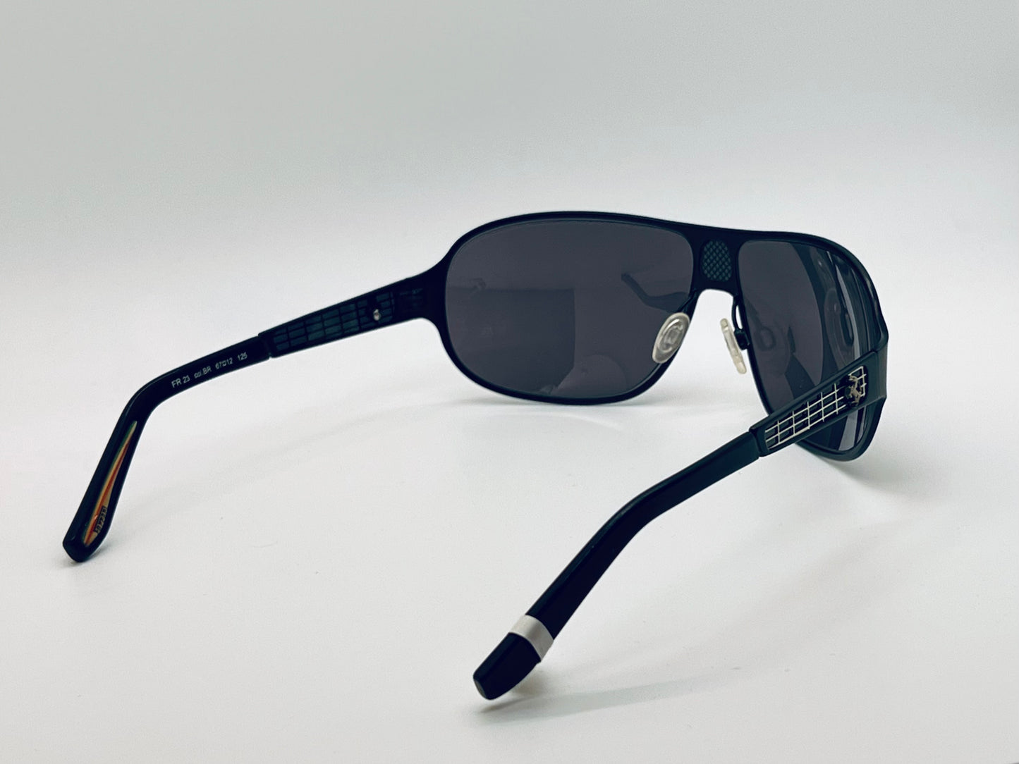 Vintage Ferrari Fr 23 Sunglasses Nos - 67Mm Italian-Made, Iconic Ferrari Design, Collector’S Item