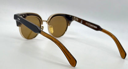 JACQUES MARIE MAGE X BEAUVOIR in COFFEE-New Solid Tobacco Custom Polarized Lenses-Ltd. 300 pcs.-FULL KIT