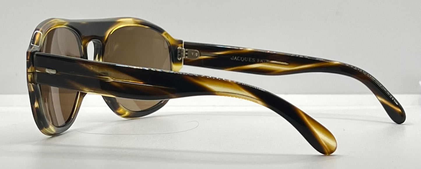 Jacques Fath Vintage Sunglasses-France-Tortoiseshell-Deadstock|Unworn