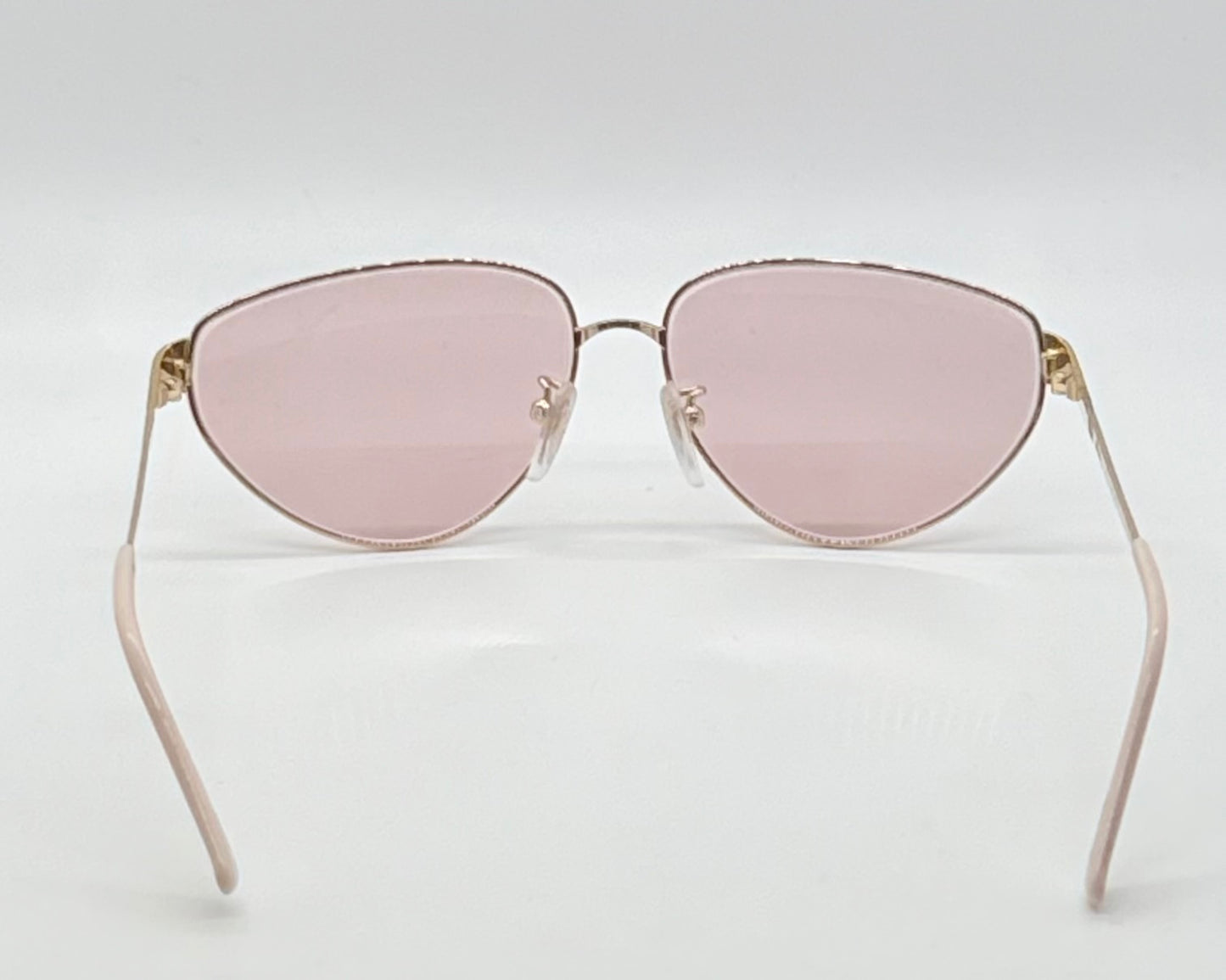 Tura Mod-204 Pch Vintage Sunglasses W|New Solid Pink Custom Lenses-Japan
