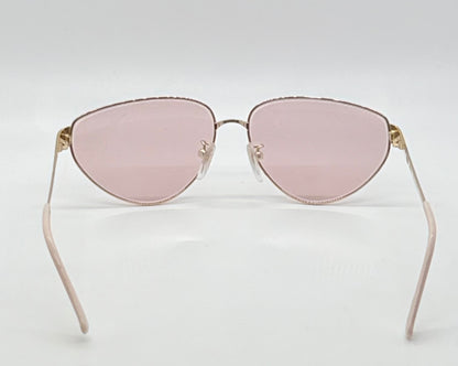 Tura Mod-204 Pch Vintage Sunglasses W|New Solid Pink Custom Lenses-Japan