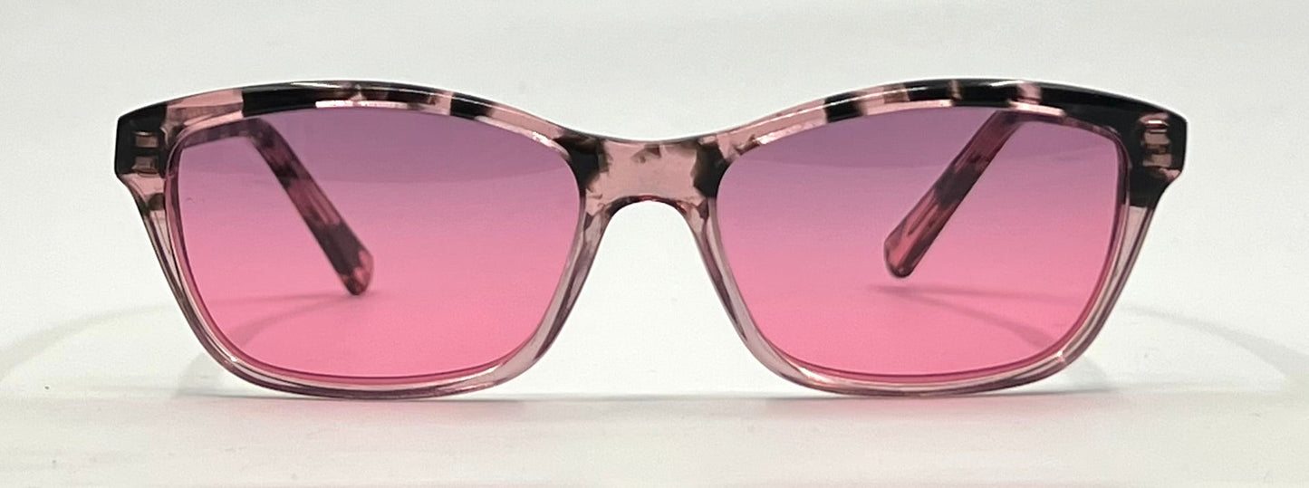 Jean Lafont Paris-Oceane 743 Pink Havana Sunglasses-New Custom Lenses-Unworn