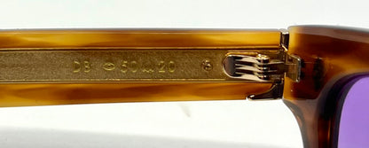 Garrett Leight x Officine Générale DB Sunglasses w/New, Custom Gradient Lenses-Full Kit/Unworn