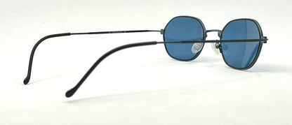 Safilo Team 7821 1FB Vintage Black Metal Sunglasses-New Gradient Tinted Custom Lenses-Unworn