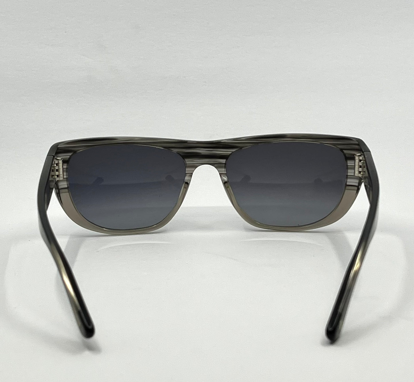 Salt. Polarized Sunglasses- Striated Grey Acetate-Japan-Unworn|Deadstock