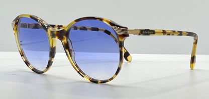 Yves Saint Laurent 5023 Y822 Sunglasses w|New, Custom Blue Gradient Lenses-Vintage Deadstock