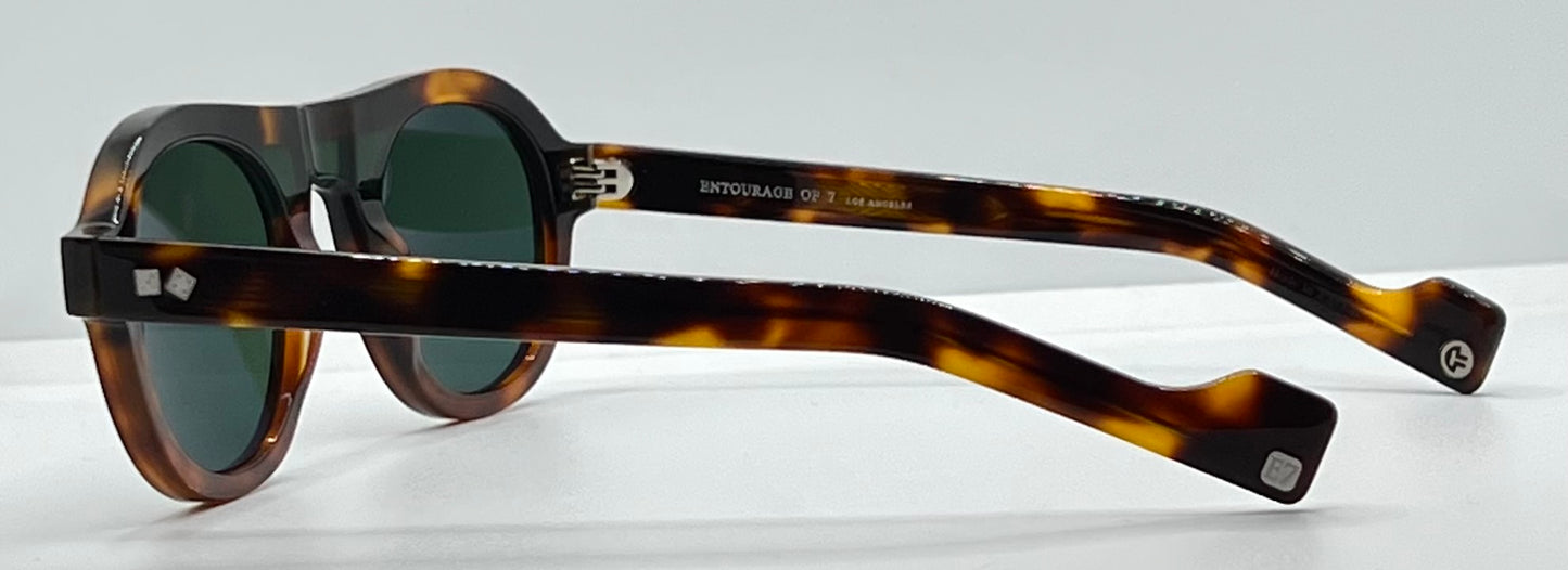 Entourage of 7 Decker 48-26-145 Tortoise Sunglasses – Brand New|Unworn – Full Kit