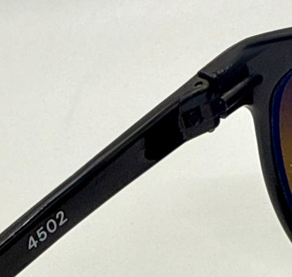 Vuarnet 4502 VINTAGE Folding Sunglasses-Black Gradient Mineral Lenses/France-Case