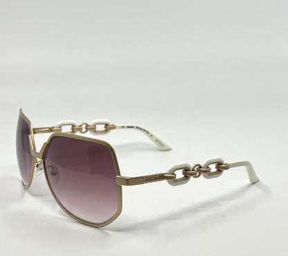 Missoni Mi66601 Special Edition White|Gold Sunglasses – Deadstock Unworn