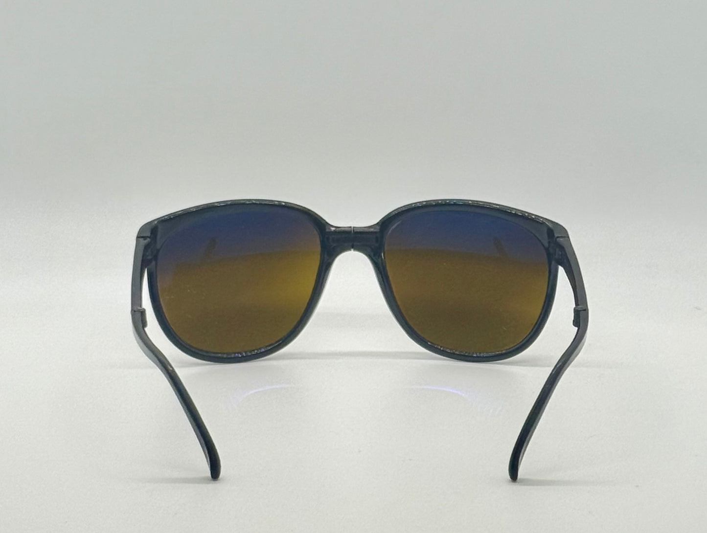 Vuarnet 4502 VINTAGE Folding Sunglasses-Black Gradient Mineral Lenses/France-Case