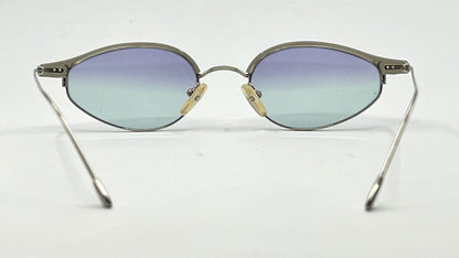 Red Rose FR253 949 Titanium Vintage Sunglasses-New Gradient Custom Tinted Lenses