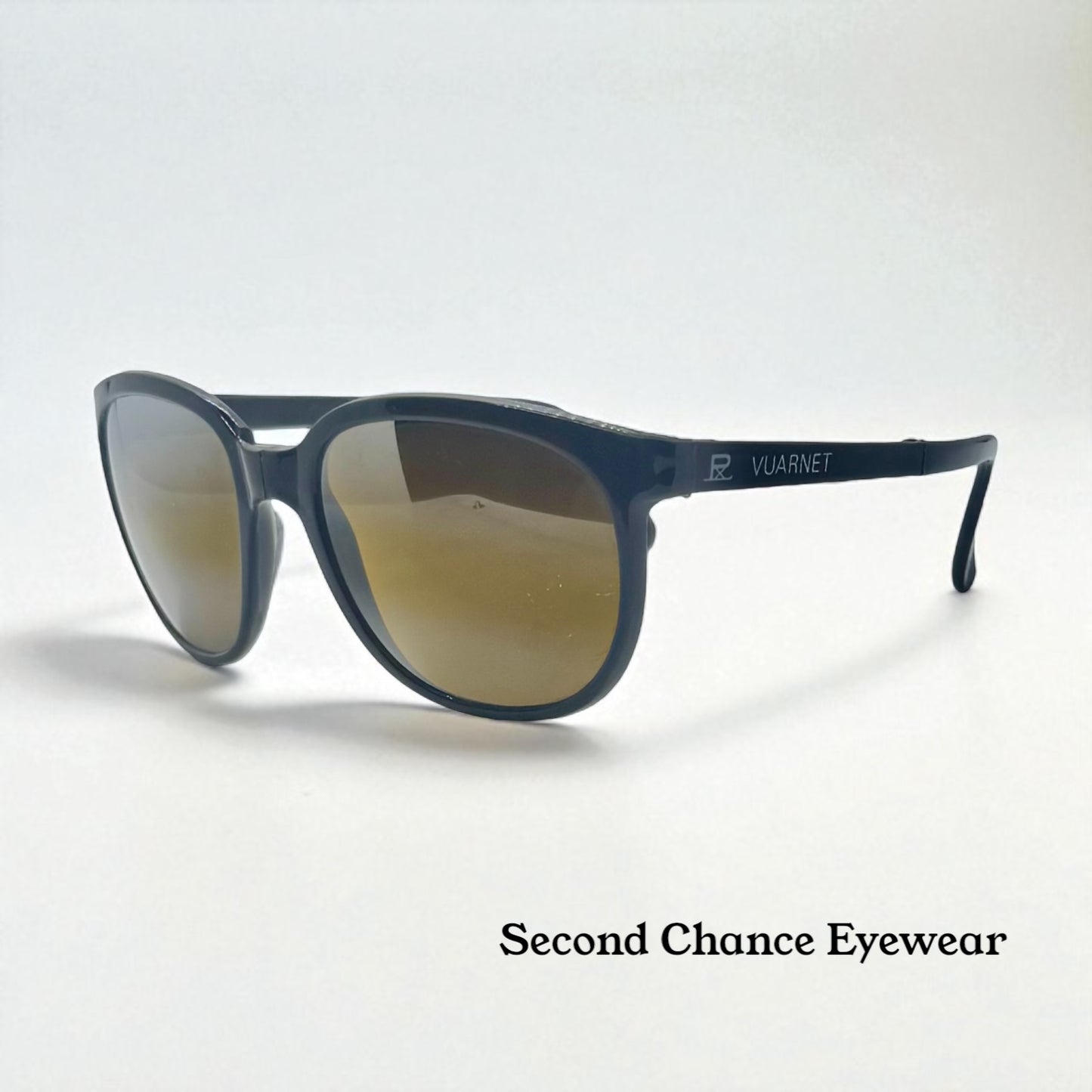 Vuarnet 4502 VINTAGE Folding Sunglasses-Black Gradient Mineral Lenses/France-Case