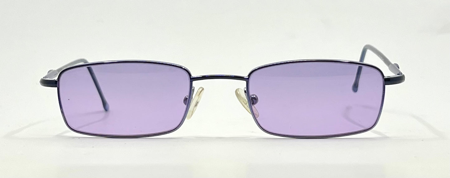 Valentino V5233 H92 Y2K Vintage Sunglasses-New Violet Day/Night Tinted Custom Lenses