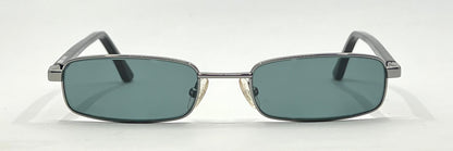 Giorgio Armani GA272-Y2K Vintage Sunglasses-New Solid Teal Custom Lenses