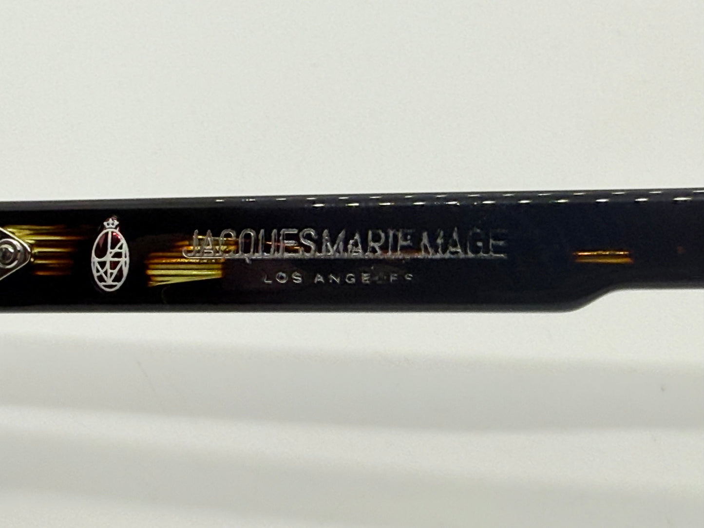 Jacques Marie Mage EVANS in NOIR w/New, Gradient lenses-Ltd. of 500 pcs-Full Kit