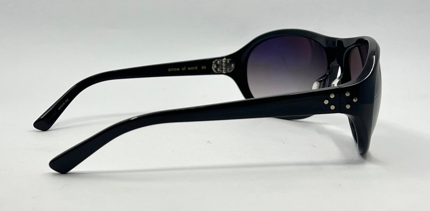 BLINDE by Richard Walker Arrow of Word BK Japan Oversized Aviator Sunglasses
