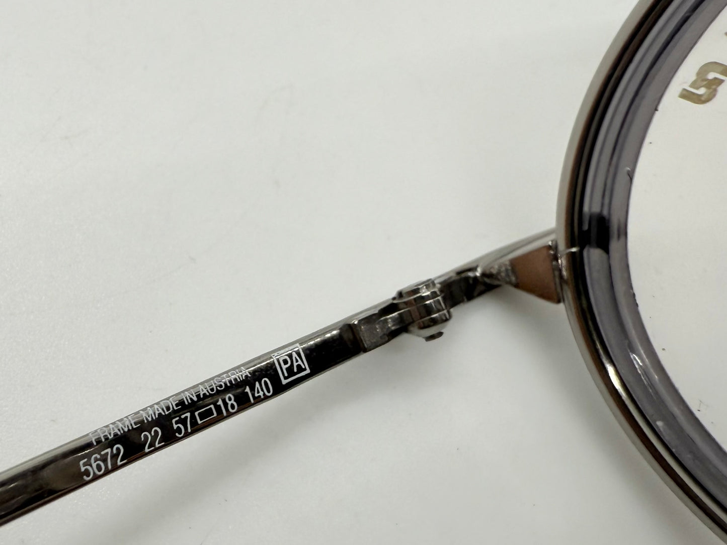 Porsche Design by Carrera 5672 22 Round Frame 57mm–VINTAGE/UNWORN